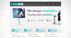 Desktop Screenshot of lobbypad.com